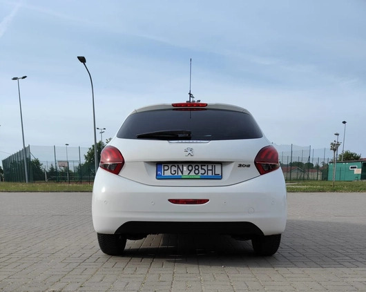 Peugeot 208 cena 28900 przebieg: 92912, rok produkcji 2015 z Gniezno małe 254